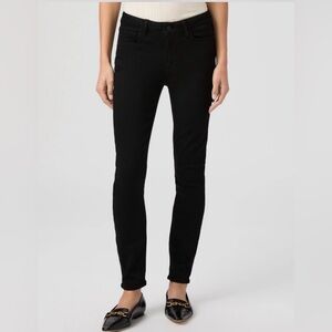 NWOT PAIGE Hoxton Ankle Skinny Petite black shadow jean 30